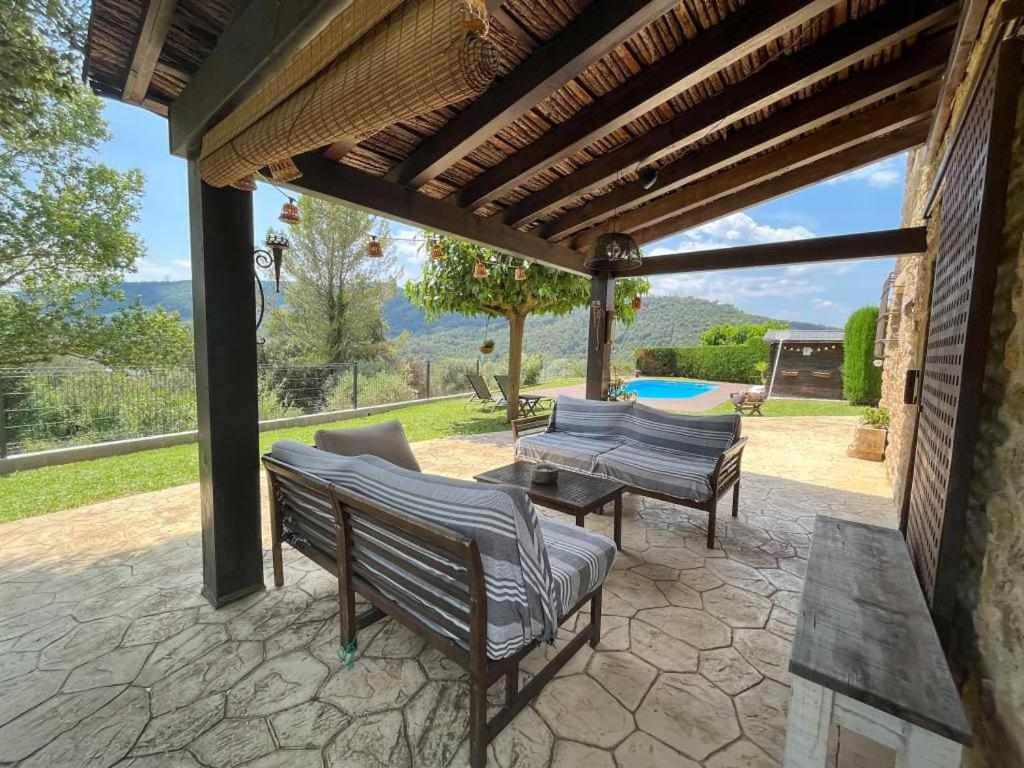 Masia With Pool And Beautiful Views Near * Girona